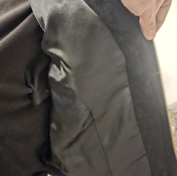 Marciano Genuine Suede Leather & Rabbit Fur Womens Jacker Size M - Picture 7 of 10